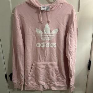 Pink adidas hoodie
